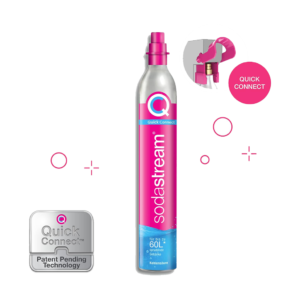 SodaStream Quick Connect Pink CO2 Catridge