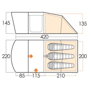 Vango Aura 300 Tent